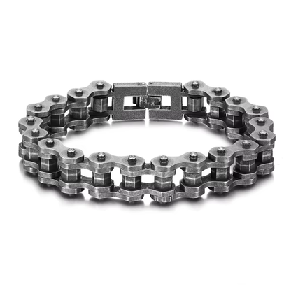 Pulsera Estilo Moto de Acero Inoxidable