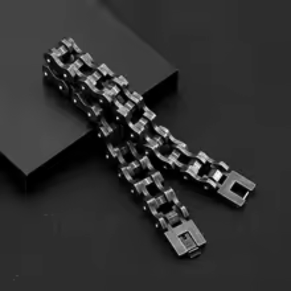 Pulsera Estilo Moto de Acero Inoxidable